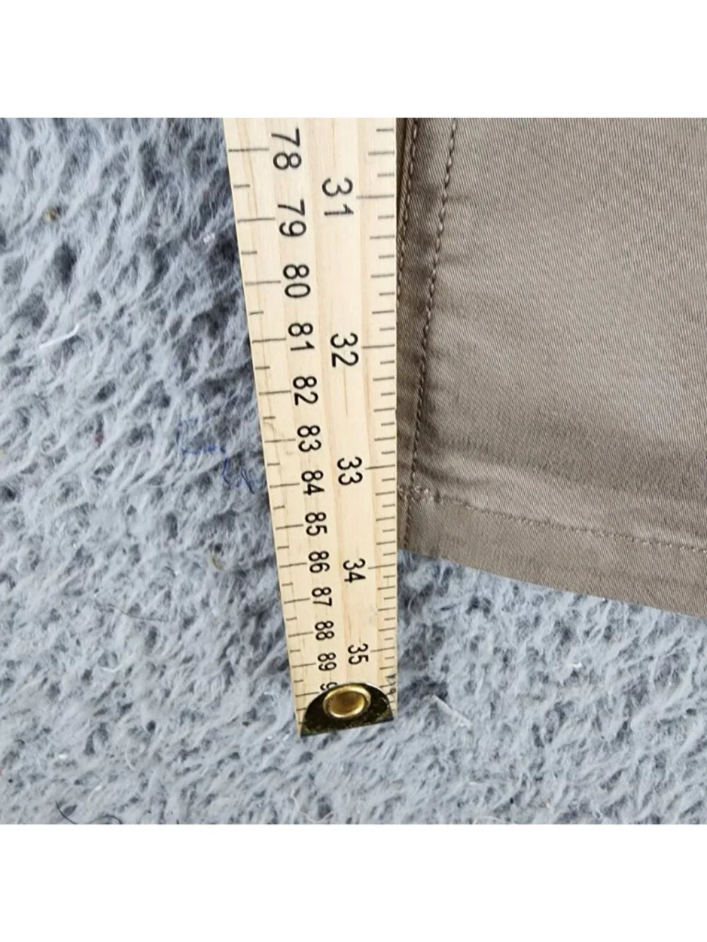 7 Diamonds Pants Mens 29x34 Tan Stretch Mid Rise Straight Fit *NWT*